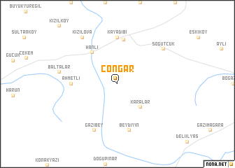 map of Çongar