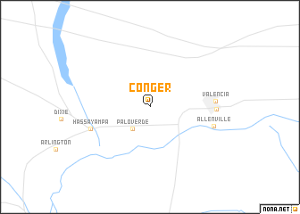 map of Conger
