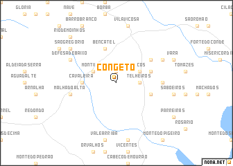 map of Congeto