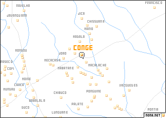 map of Conge