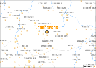 map of Conggeang