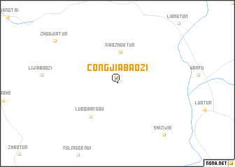 map of Congjiabaozi