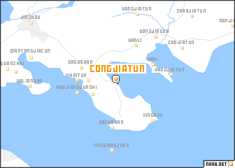 map of Congjiatun