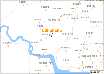 map of Congkeng