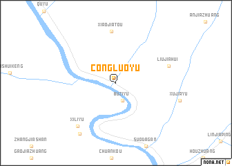 map of Congluoyu