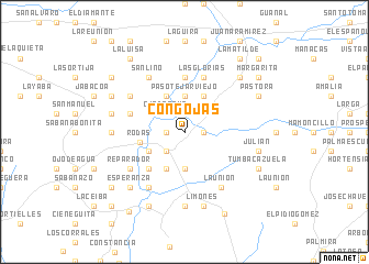 map of Congojas