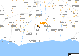 map of Congojas