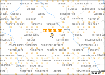 map of Congolón