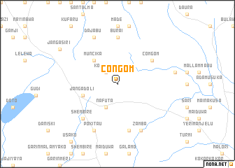 map of Congom