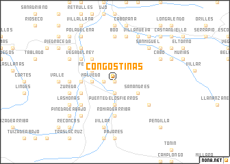 map of Congostinas