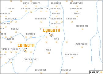 map of Congota