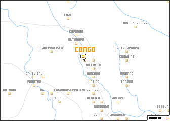 map of Congo