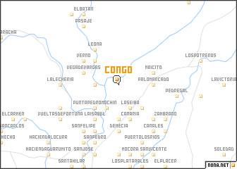 map of Congo