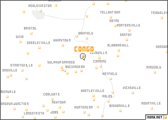 map of Congo