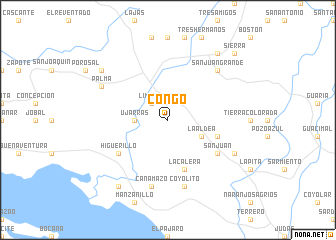 map of Congo