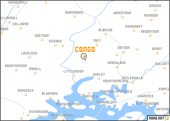 map of Congo
