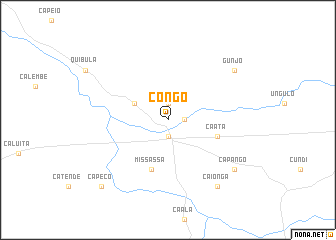 map of Congo