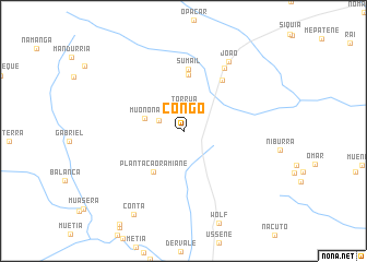 map of Congo