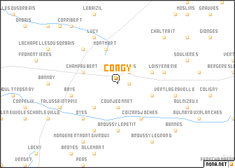 map of Congy