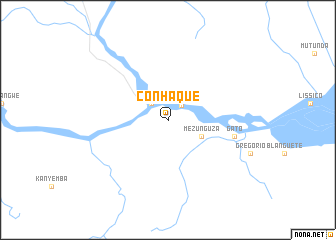 map of Conháque