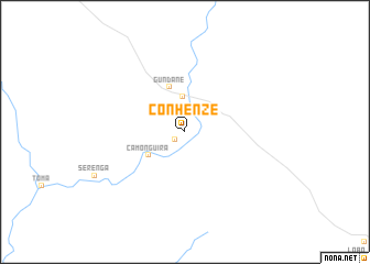 map of Conhenze