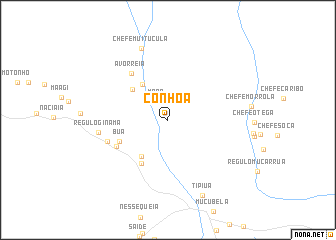 map of Conhoa