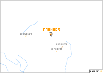 map of Conhuas