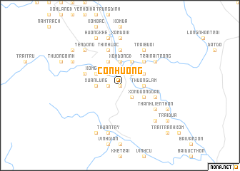 map of Cồn Hương