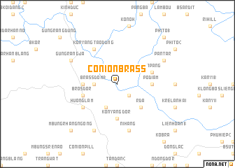 map of Conion Brass