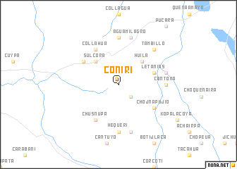 map of Coniri