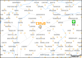 map of Conjo