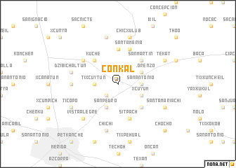 map of Conkal