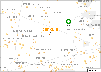 map of Conklin