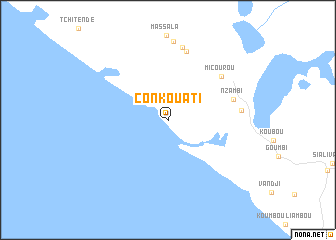 map of Conkouati