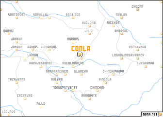 map of Conla