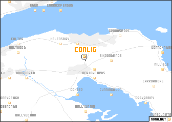 map of Conlig