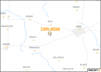 map of Conlogue