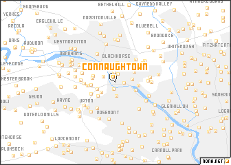 map of Connaughtown
