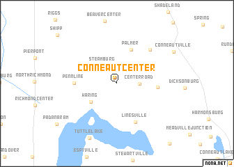 map of Conneaut Center