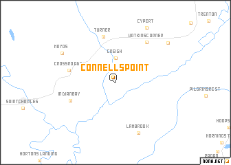 map of Connells Point