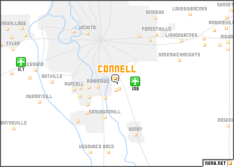 map of Connell