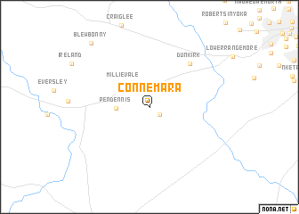 map of Connemara