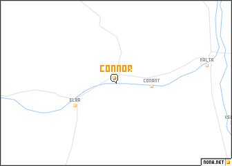 map of Connor