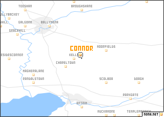 map of Connor