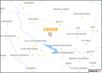 map of Connor