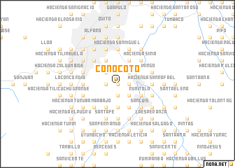 map of Conocoto