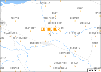 map of Conogher