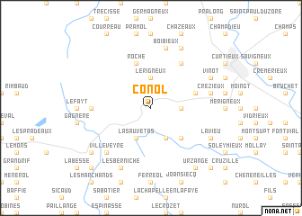 map of Conol
