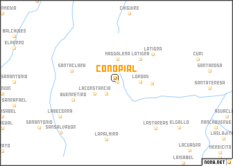 map of Conopial