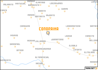 map of Conoraima